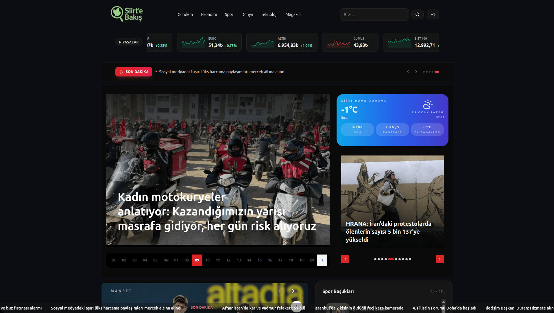 Siirte Bakış - Regional News Platform